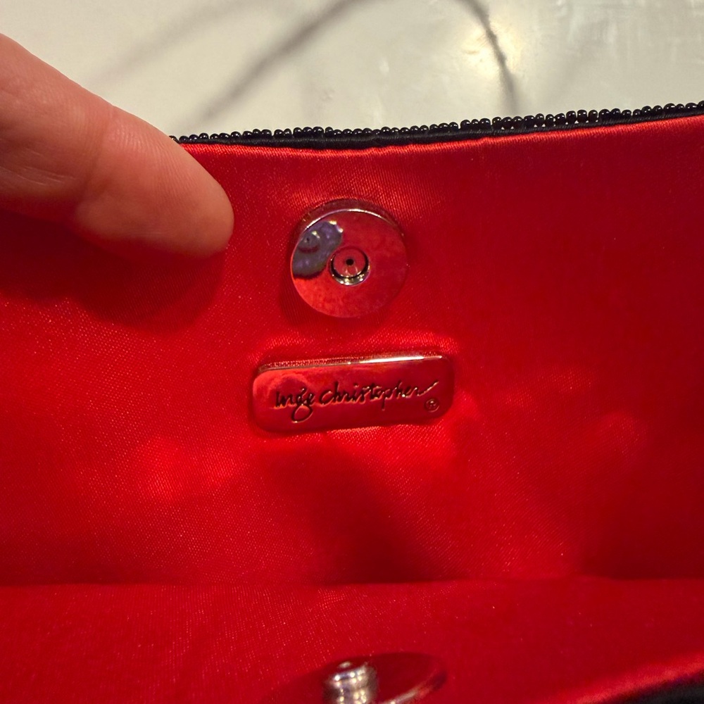 Inge Christopher Sequined Evening Bag - image 5